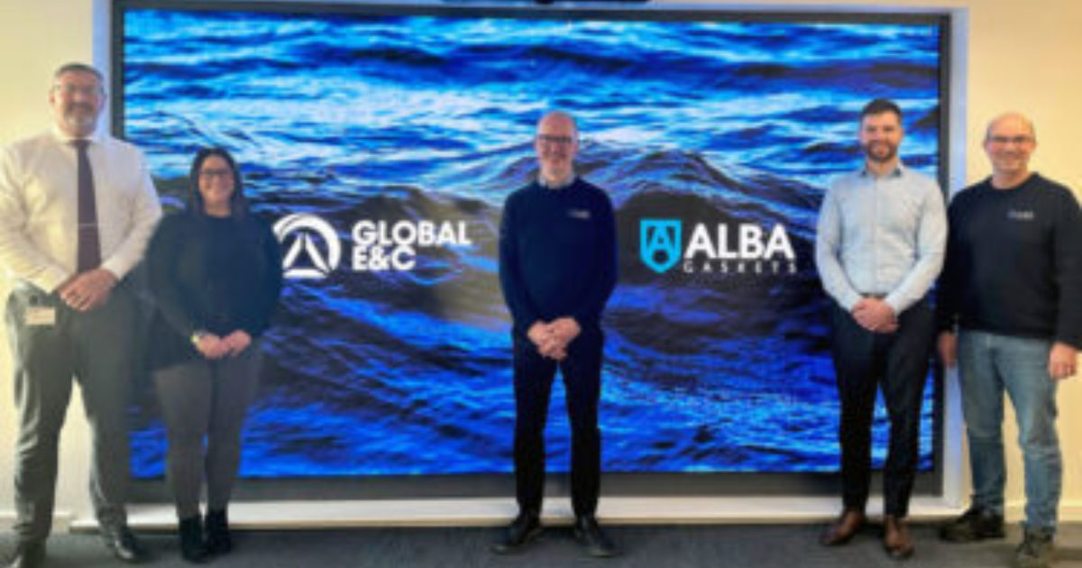 OpenGraph Image for Global E&C signs frame agreement with Alba Gaskets
