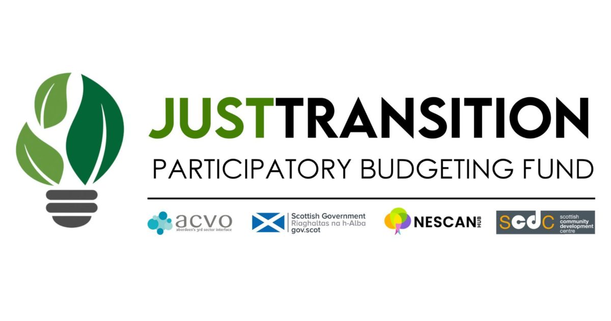 OpenGraph Image for ACVO TSI and NESCAN Hub ask residents of Aberdeen to have their say on how the North-east of Scotland transitions to net zero