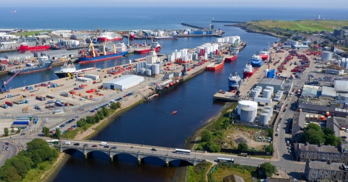 OpenGraph Image for North Sea collision cargo ship to be examined by experts in Aberdeen