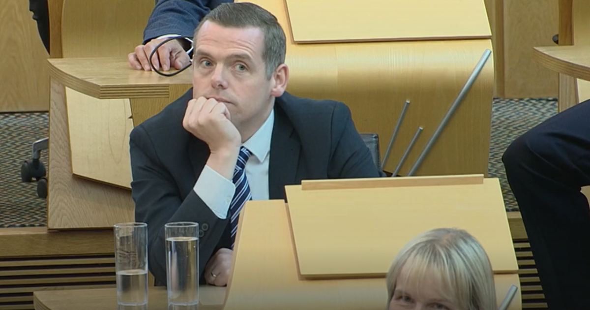 OpenGraph Image for Douglas Ross kicked out Holyrood Chamber during FMQs