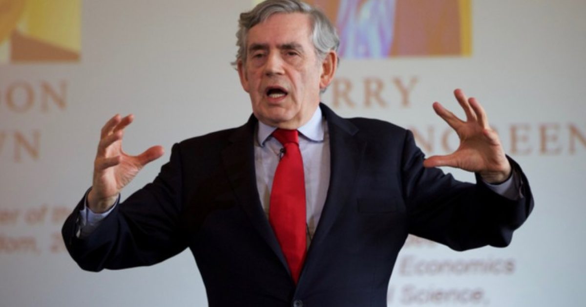 OpenGraph Image for Gordon Brown backs report calling for elected mayors to boost growth in Scotland