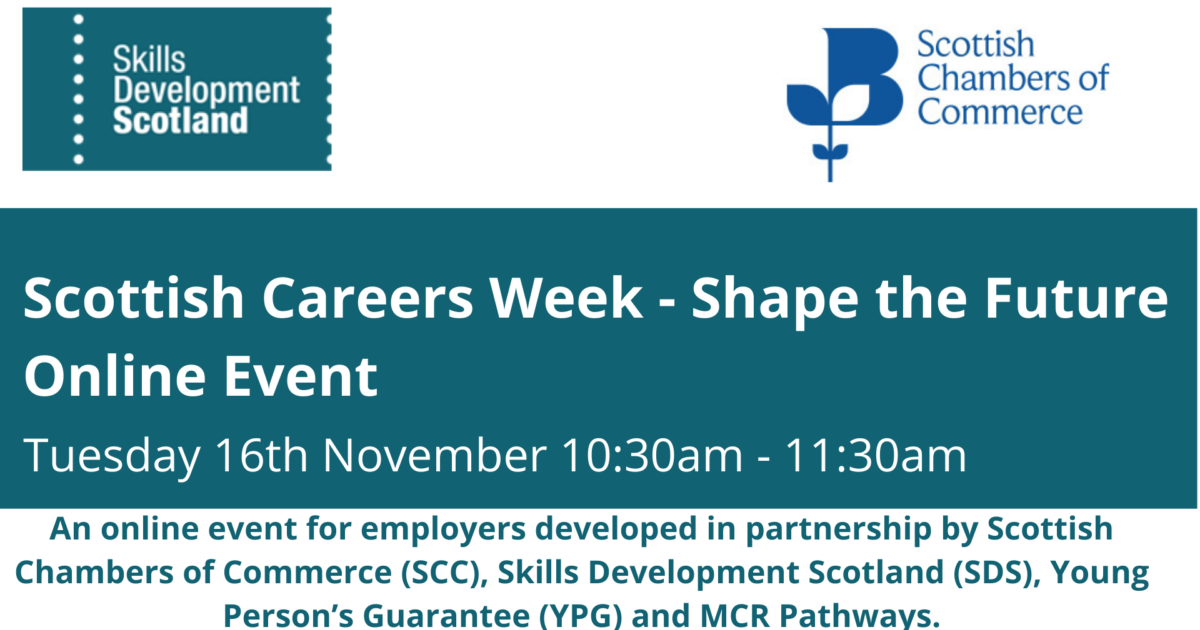 OpenGraph Image for Scottish Careers Week: ‘Shape the Future’ webinar
