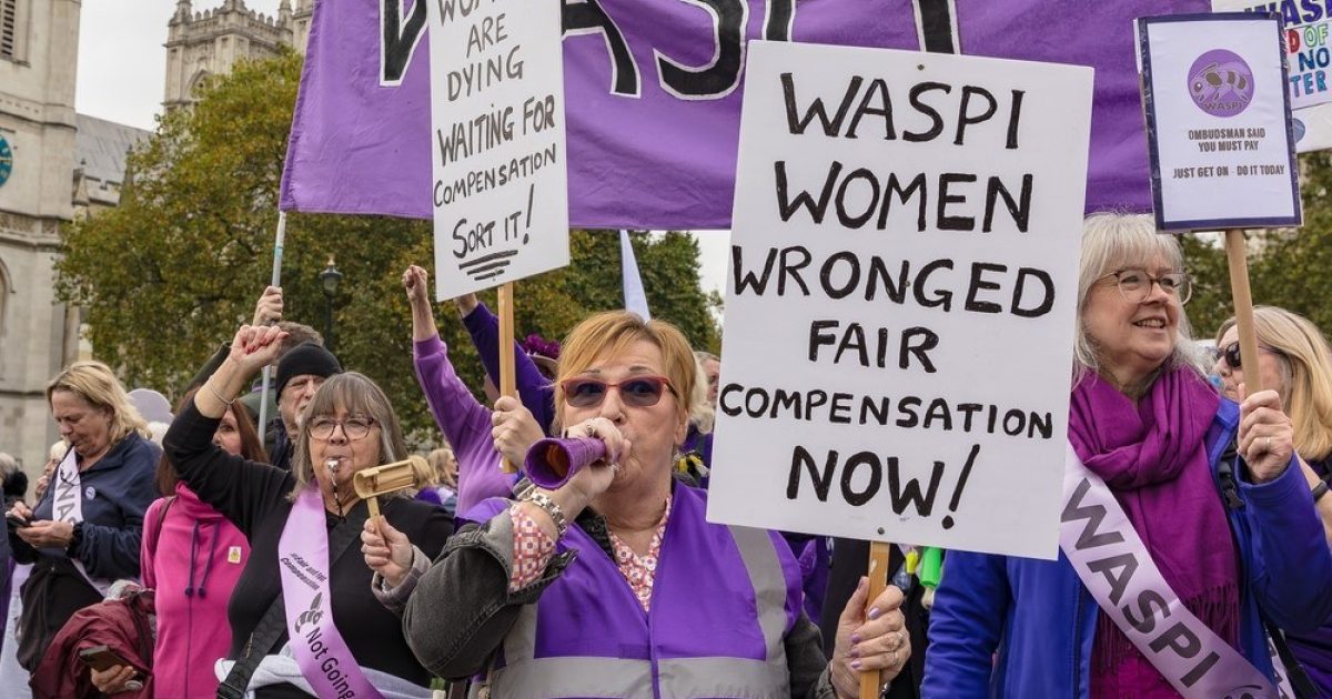 OpenGraph Image for Waspi women lining up legal action against government