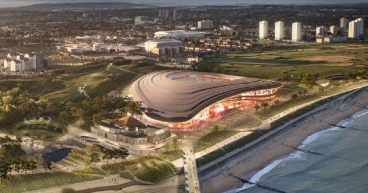 OpenGraph Image for Poll: North-east backs using public money on Dons beach stadium