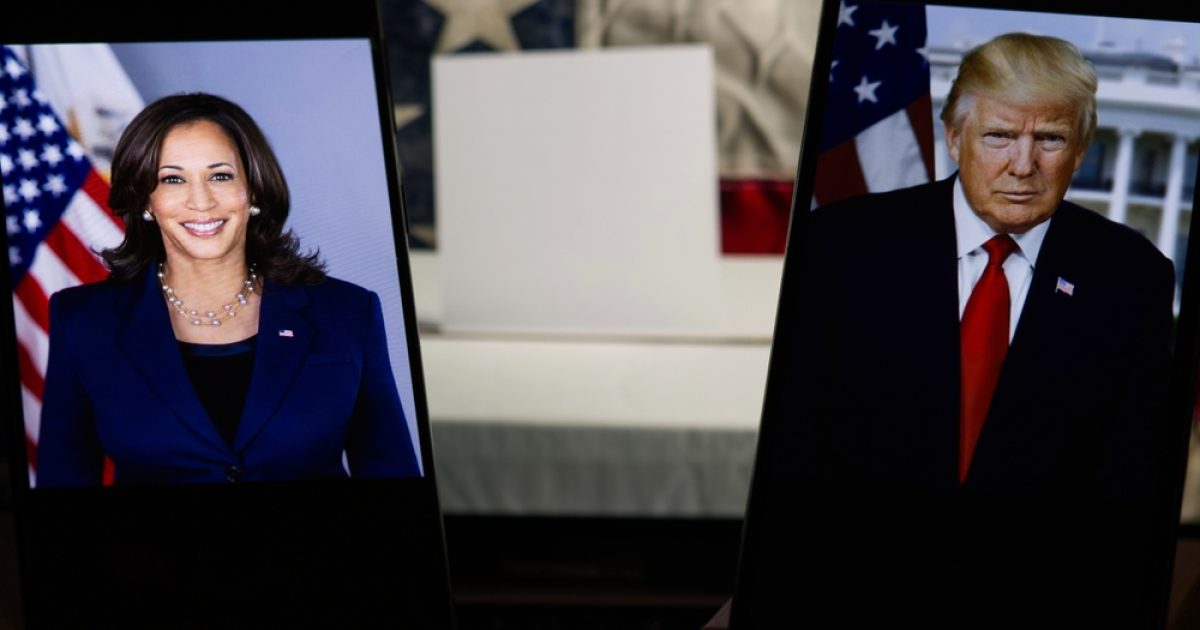 OpenGraph Image for Trump takes last swipe at Harris as voters head to polls