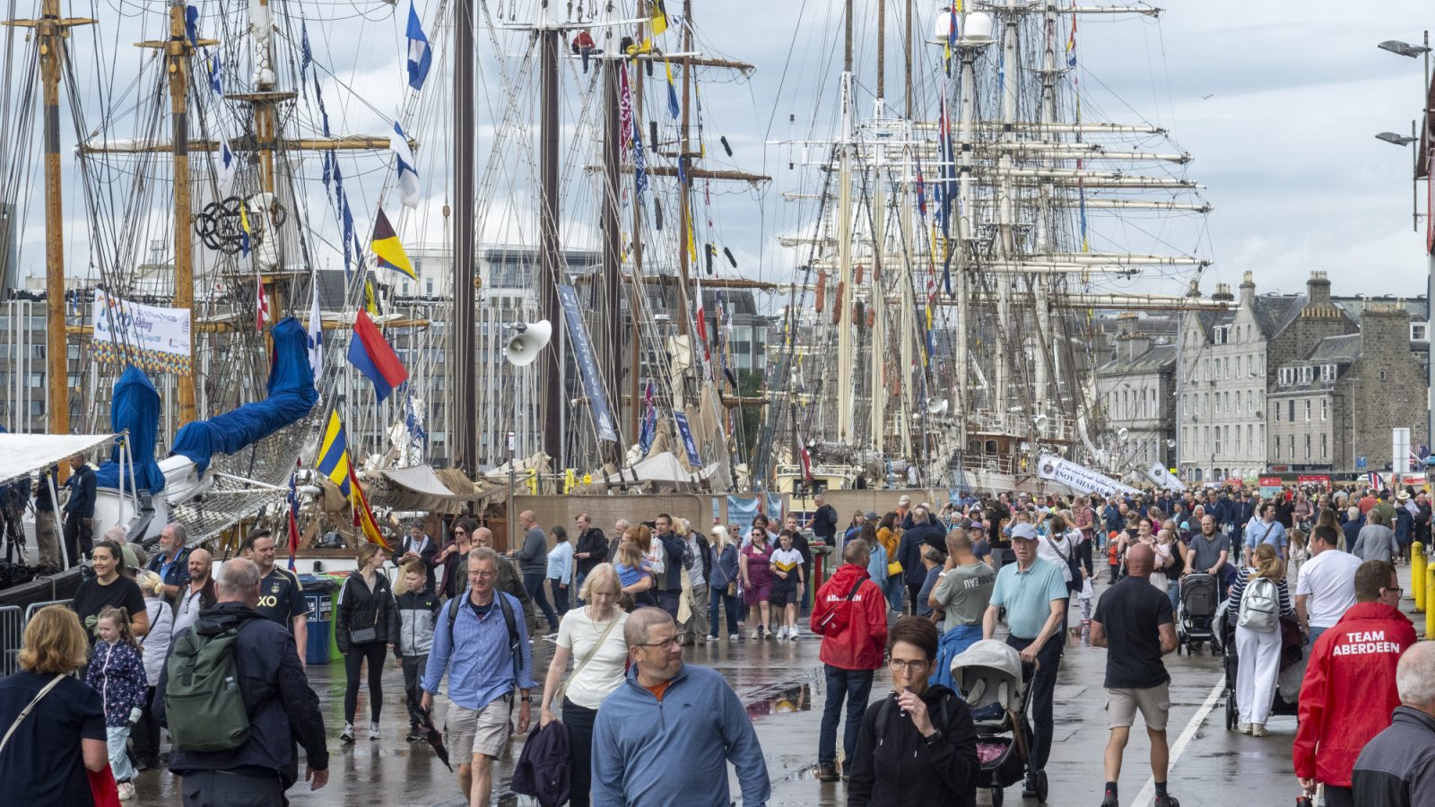 Aberdeen sets sail for Tall Ships return bid after record-breaking success