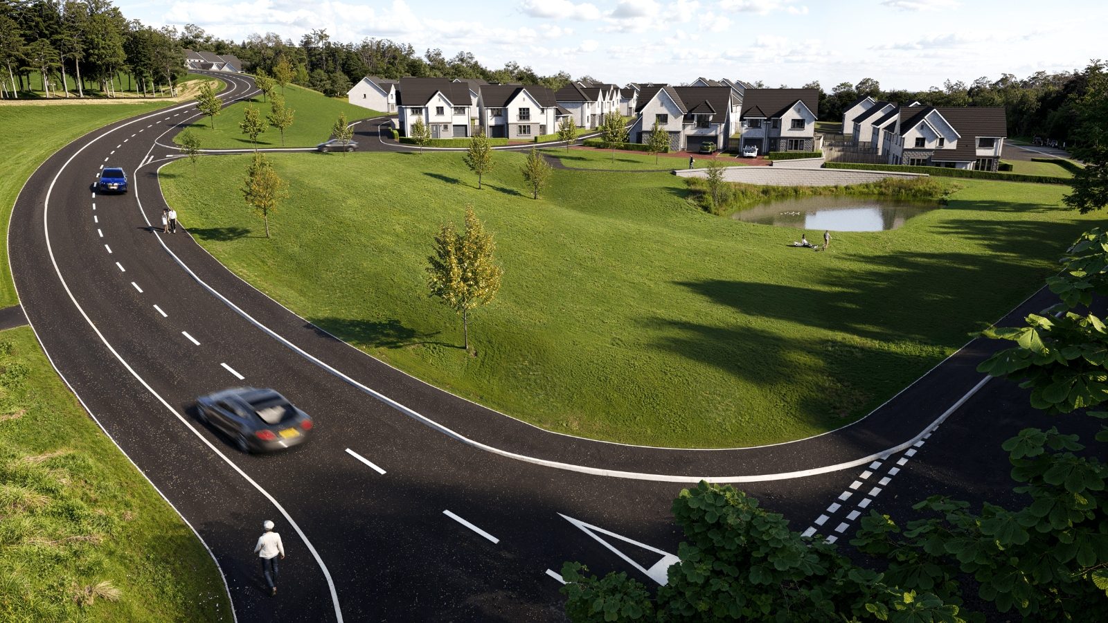 Council backs key step forward for Cala’s £4m Pitfodels bridge plan
