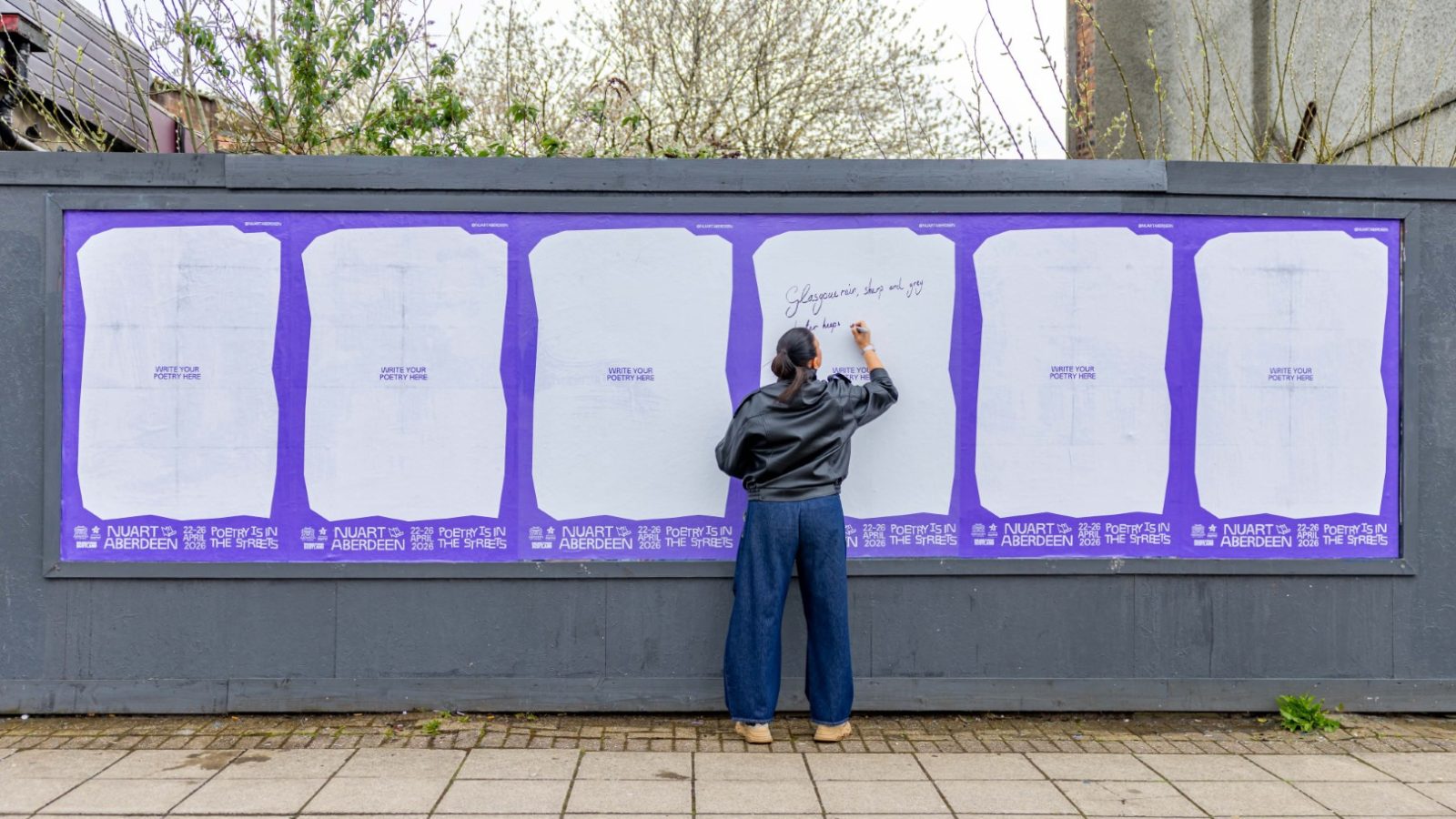 Nuart Aberdeen goes national with public takeover billboards in Dundee, Edinburgh and Glasgow