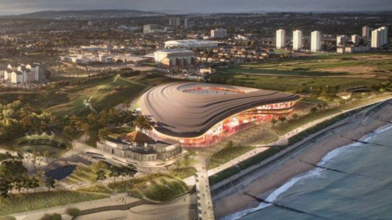 Poll: North-east backs using public money on Dons beach stadium