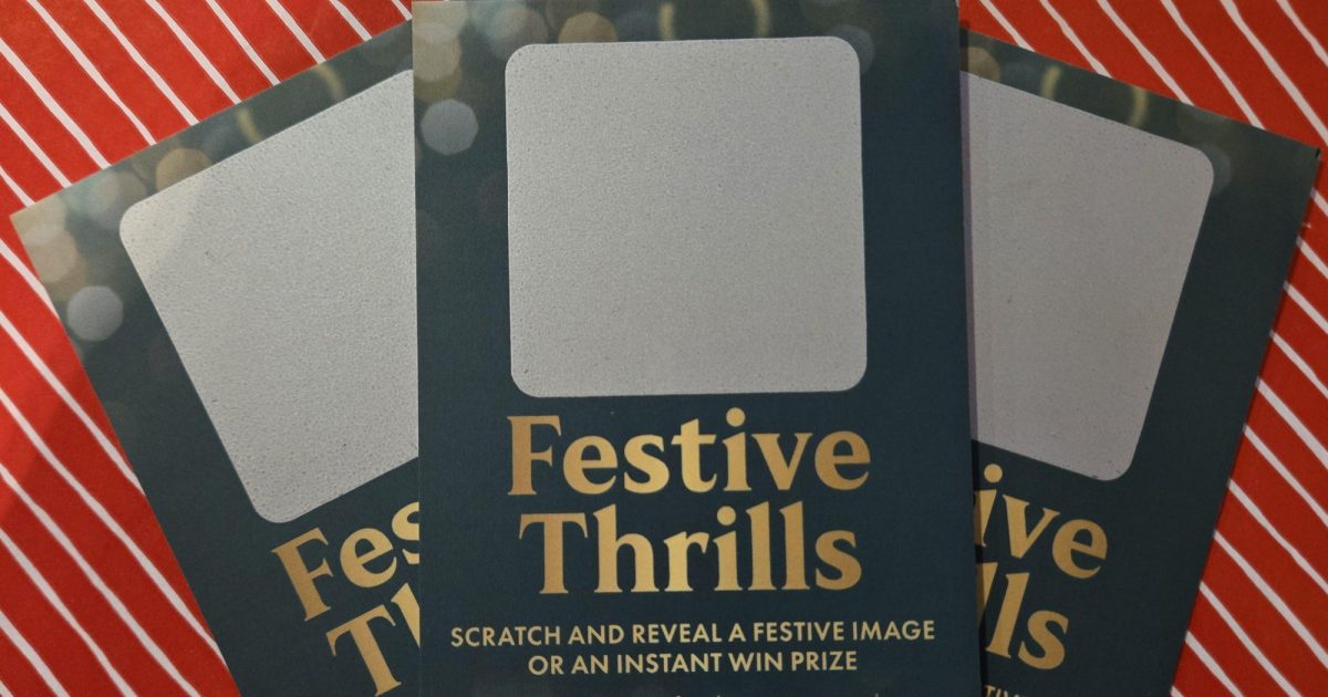 OpenGraph Image for Grosvenor Casino Aberdeen unveils festive scratch card bonanza