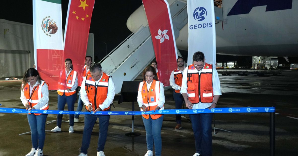 OpenGraph Image for GEODIS celebrates 500th dedicated freighter flight from Asia to Mexico