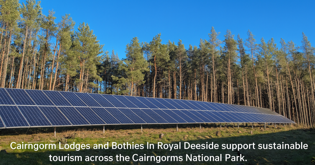 OpenGraph Image for Cairngorm Lodges and Bothies champions sustainable tourism on World Sustainability Day