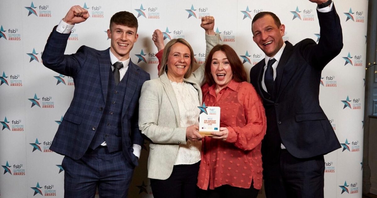 OpenGraph Image for Aberdeenshire steel and cladding company recognised nationally for their community efforts