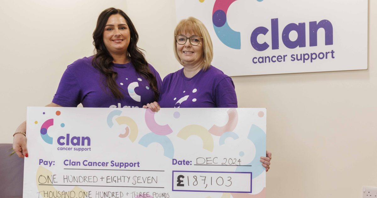 OpenGraph Image for Clan Cancer Support receives more than £180,000 in National Lottery funding