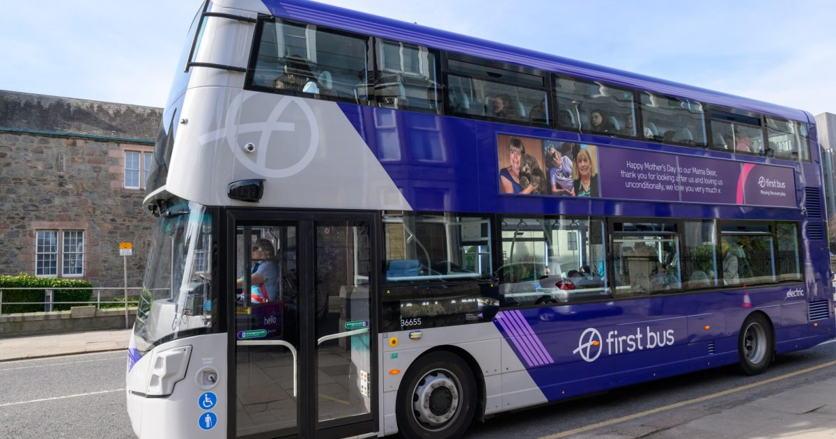OpenGraph Image for First Bus invests to increase services ahead of Aberdeen schools return