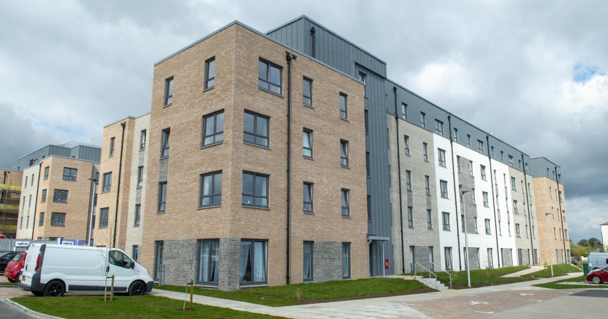 OpenGraph Image for Work has finished at the last phase of new-build council houses in Aberdeen