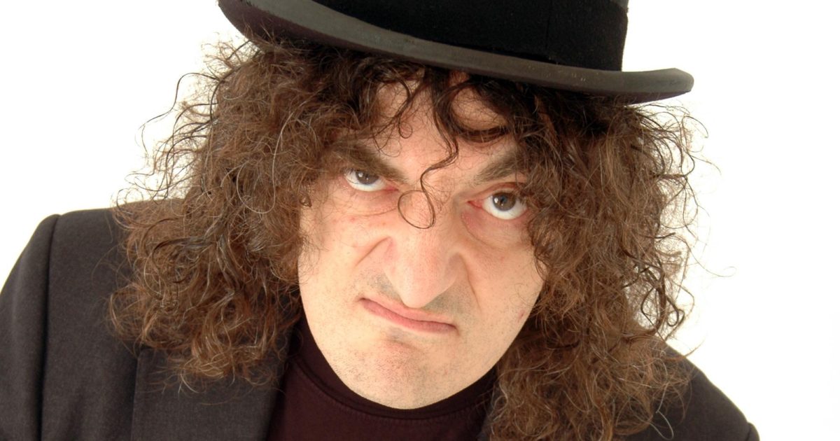 OpenGraph Image for Jerry Sadowitz to hit the Tivoli in October with his dark humour and hilarious impressions
