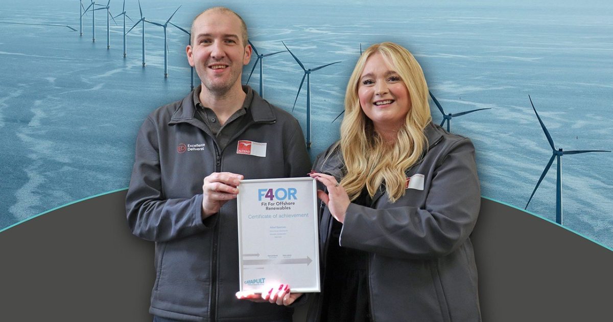 OpenGraph Image for Altrad Sparrows celebrates Fit For Offshore Renewables status