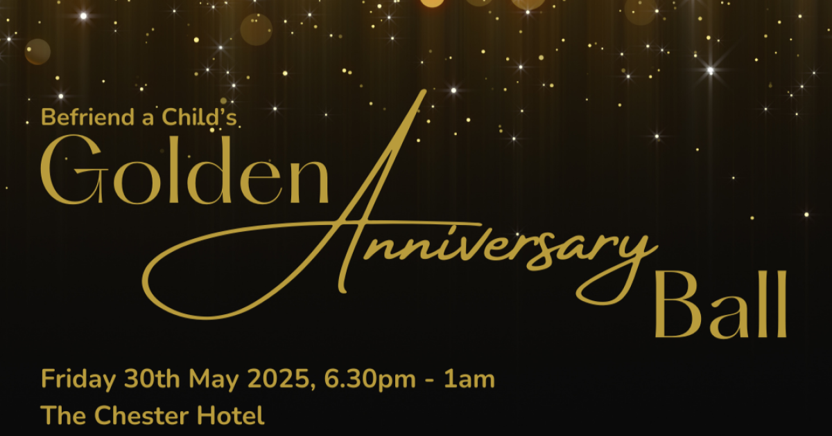 OpenGraph Image for Befriend a Child marks 50 years with a spectacular Golden Anniversary Ball