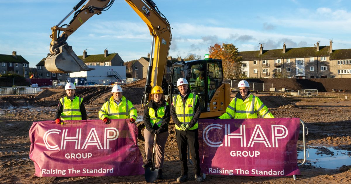 OpenGraph Image for CHAP Group holds golden shovel event celebrating Craighill Housing’s start on site