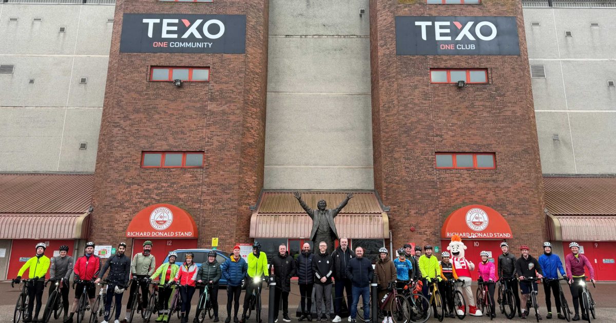 OpenGraph Image for bp Coast 2 Coast cycle to support Aberdeen Football Club Community Trust (AFCCT) in memory of colleague Fraser Buchan
