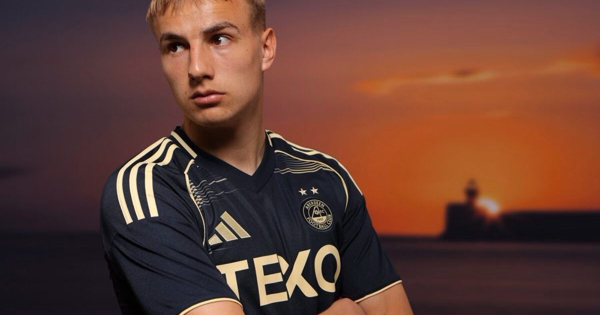 OpenGraph Image for The North Sea kit | Dons 25/26 away kit on sale now