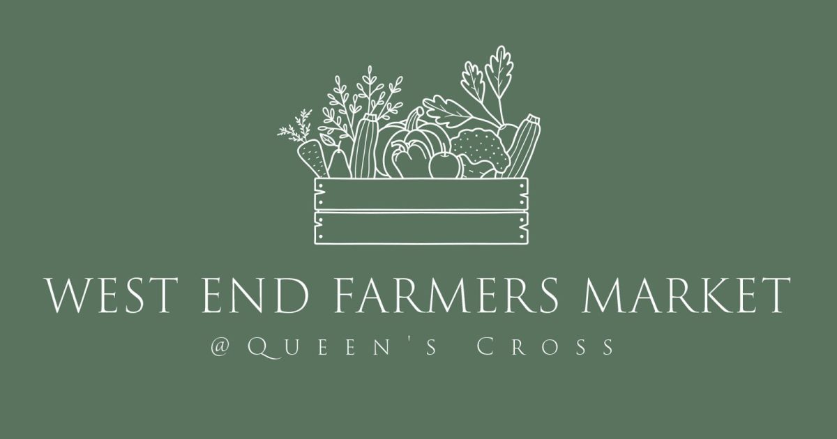 OpenGraph Image for West End Farmers’ Market weekend: Sunday 1 June from 10am to 1pm