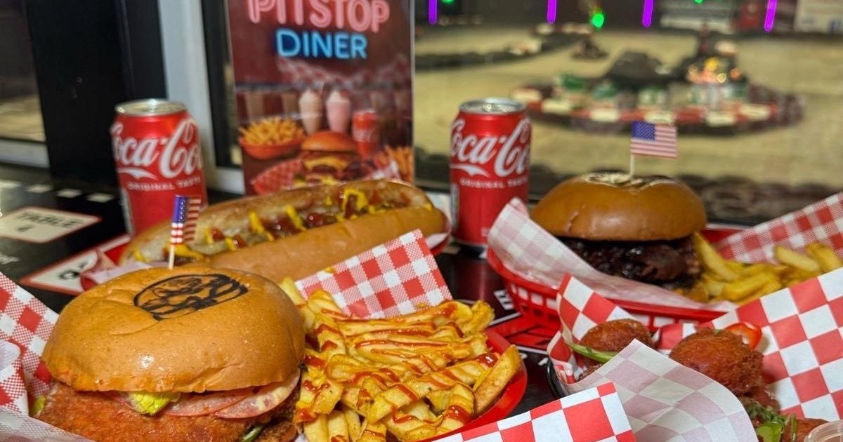 OpenGraph Image for Fastlane Indoor Raceways Pitstop Diner comes to Deliveroo