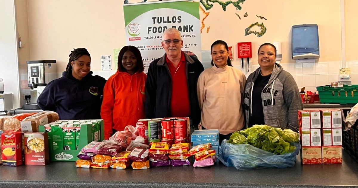 OpenGraph Image for Touch of Love Food Bank making impact on families facing severe food insecurity in Aberdeen