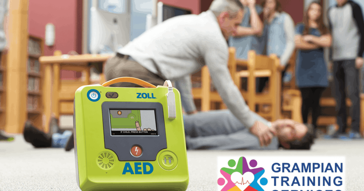 OpenGraph Image for Grampian Training Services appointed as ZOLL defibrillator agent