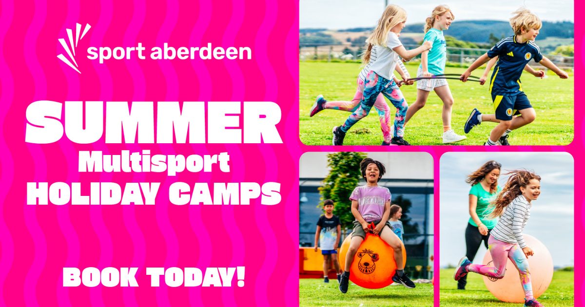 OpenGraph Image for Give your children a summer to remember with Sport Aberdeen!