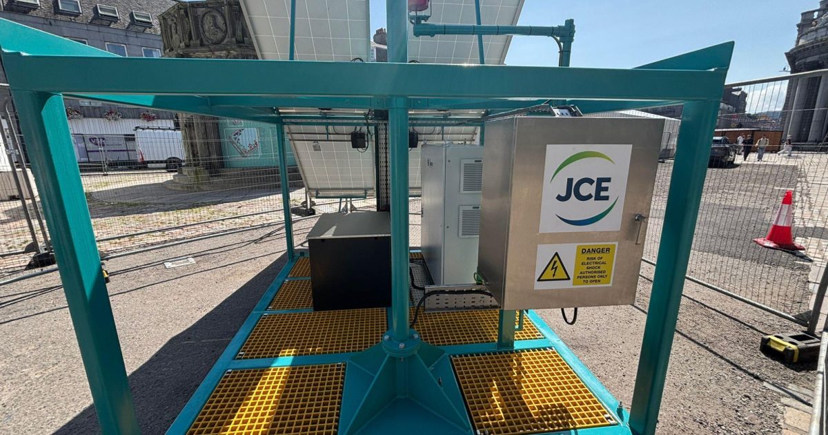 OpenGraph Image for JCE Group supports Tall Ships Races Aberdeen 2025 with hybrid power technology