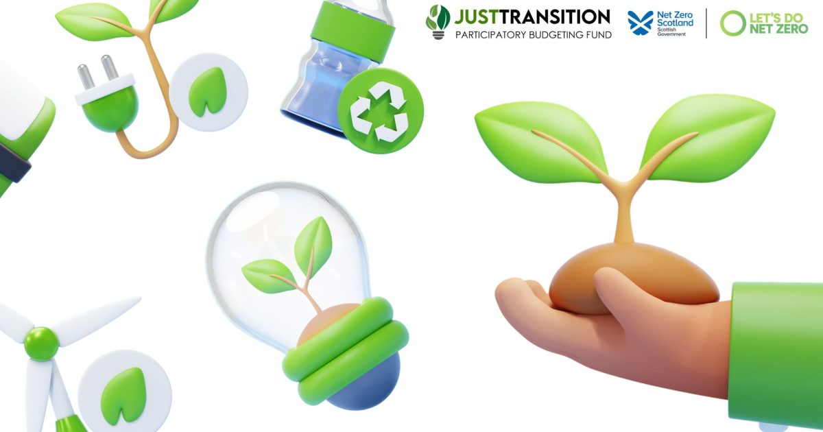 OpenGraph Image for Community recipients of £1million Just Transition PB Fund announced across North-east and Moray