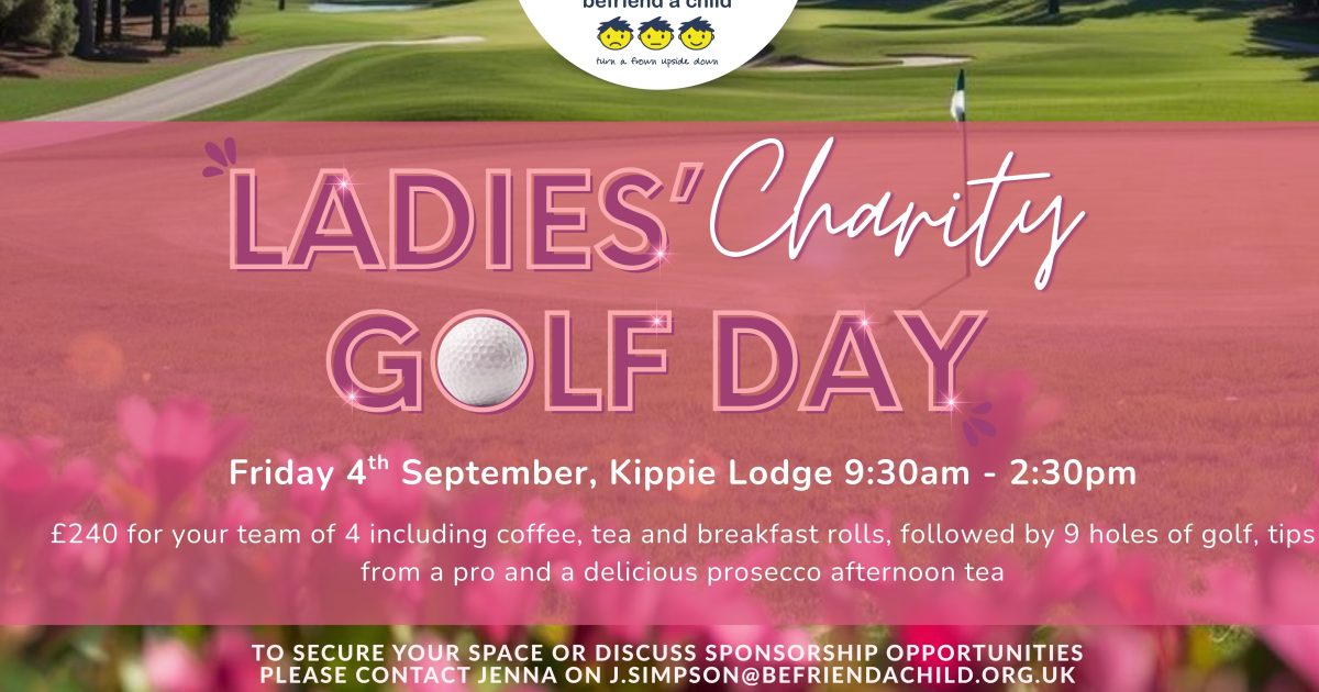 OpenGraph Image for Befriend a Child seeks event sponsors for upcoming Ladies’ Charity Golf Day