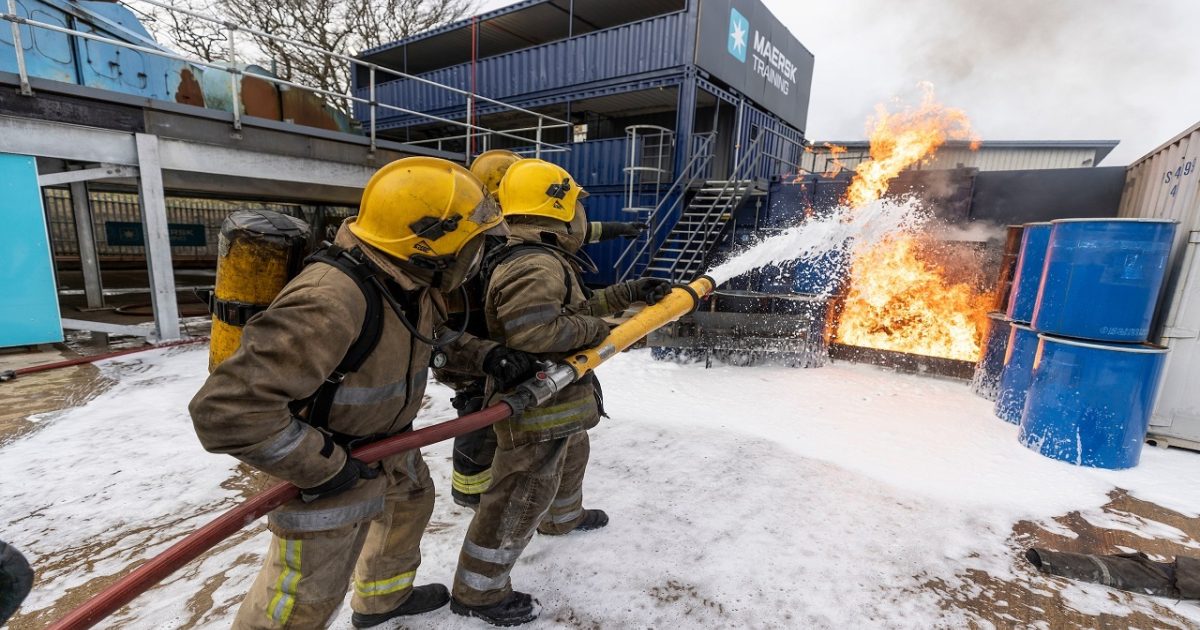 OpenGraph Image for Maersk Training completes £750k refurbishment of Aberdeen training centre