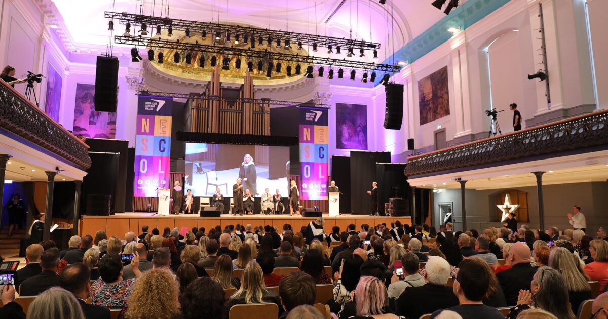 OpenGraph Image for NESCol graduates take centre stage at Music Hall celebration