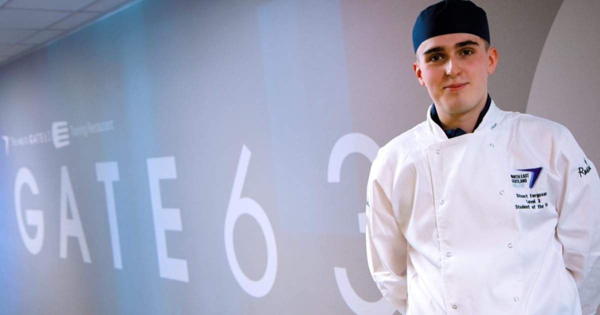 OpenGraph Image for Professional Cookery success for NESCol student as Aberdeen Restaurant Weeks gets underway