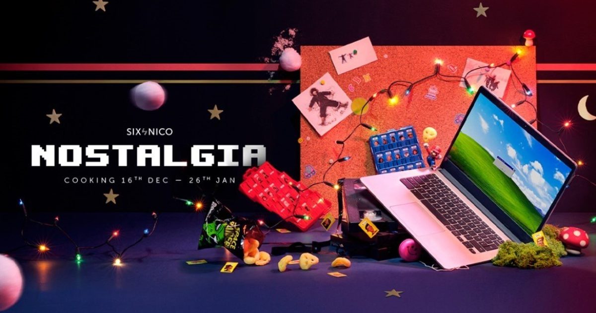 OpenGraph Image for Step back in time with Six by Nico's Nostalgia menu