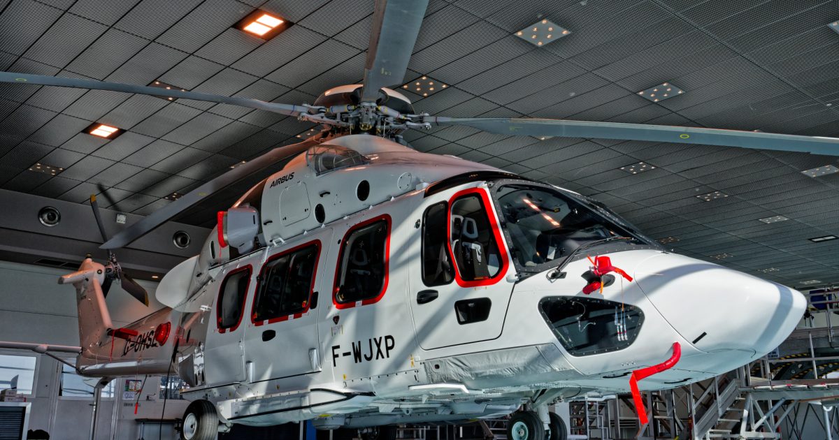 OpenGraph Image for Take off for OHSUK as new helicopter handed over