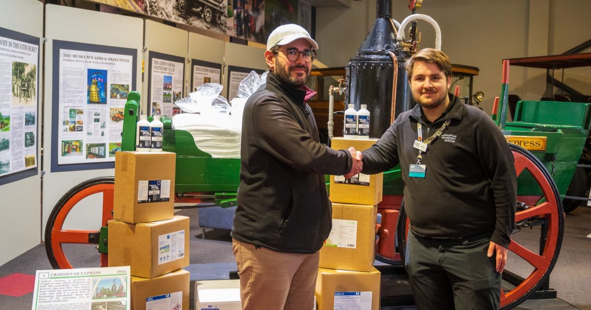 OpenGraph Image for 40th anniversary donation brings sparkle to transport museum exhibits