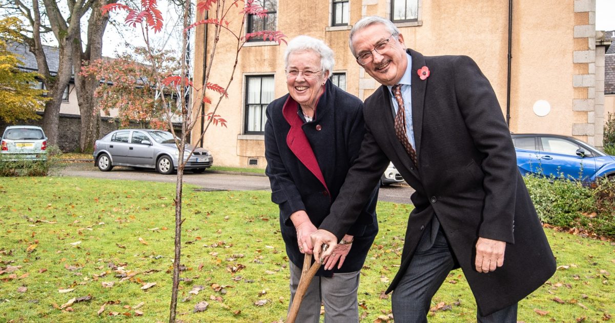 OpenGraph Image for Tree planting marks Esslemont legacy as Soroptimist tenants join Osprey Housing