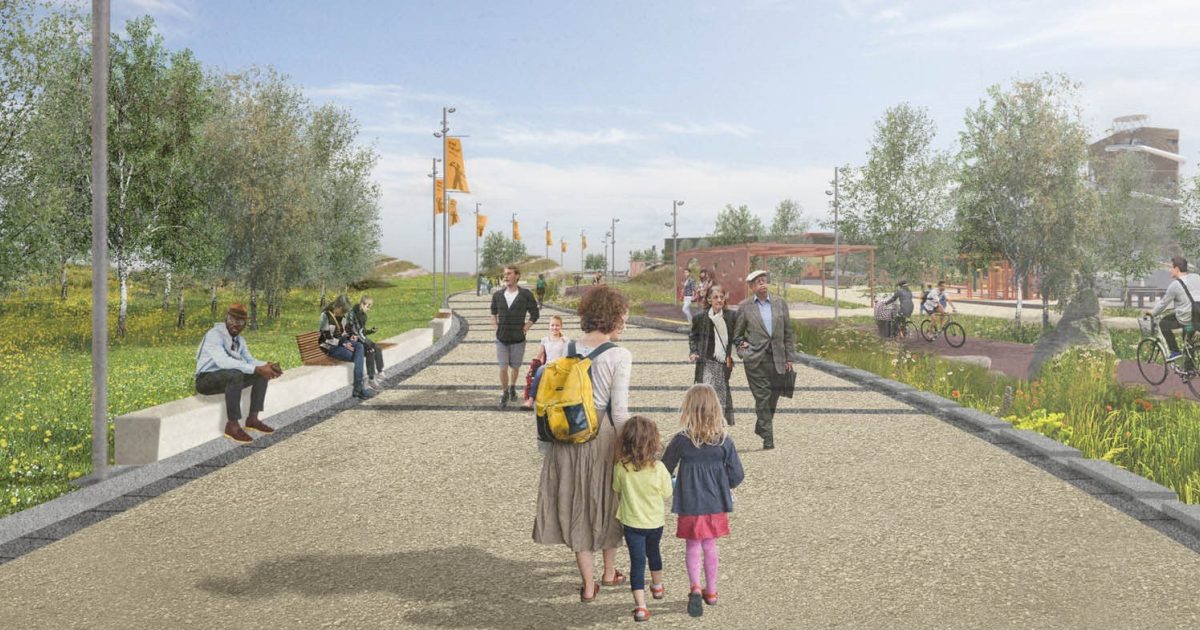 OpenGraph Image for Pedestrian spine to feature in new leisure area at the beach