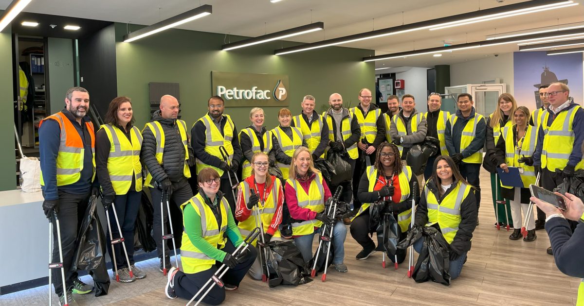 OpenGraph Image for Petrofac tackles litter challenge with the River Dee Trust