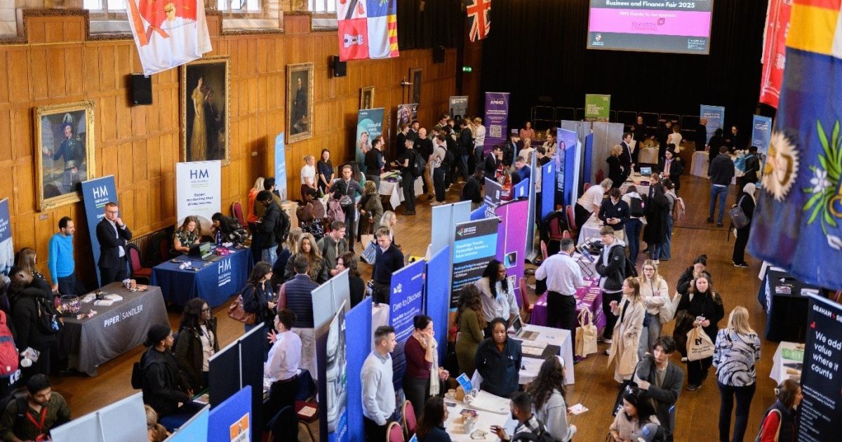 OpenGraph Image for University of Aberdeen Careers Fairs success