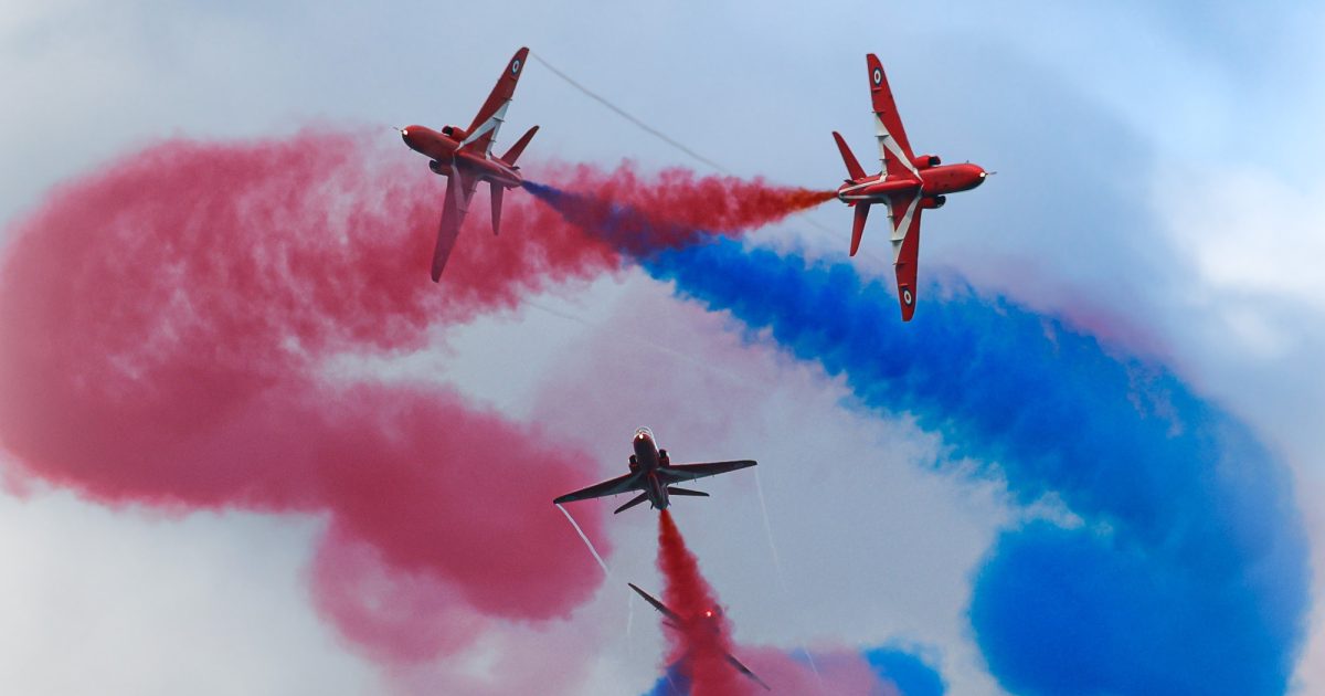 OpenGraph Image for Red Arrows set excitement soaring sky high for Tall Ships Races Aberdeen - with just 100 days to go