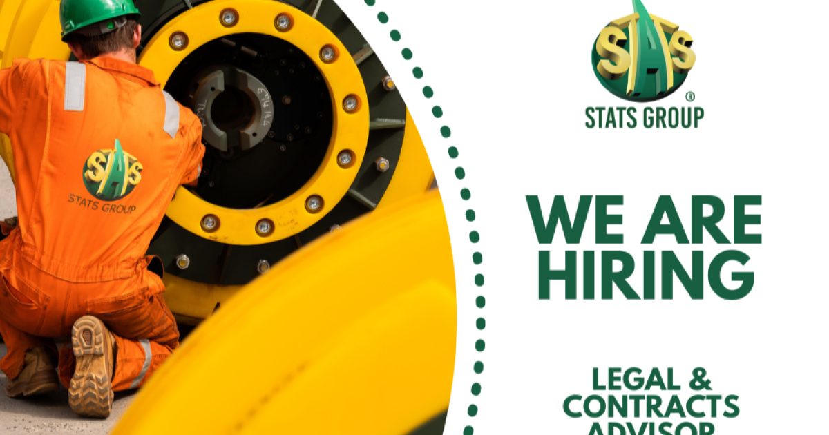 OpenGraph Image for STATS Group searching for a legal and contracts advisor