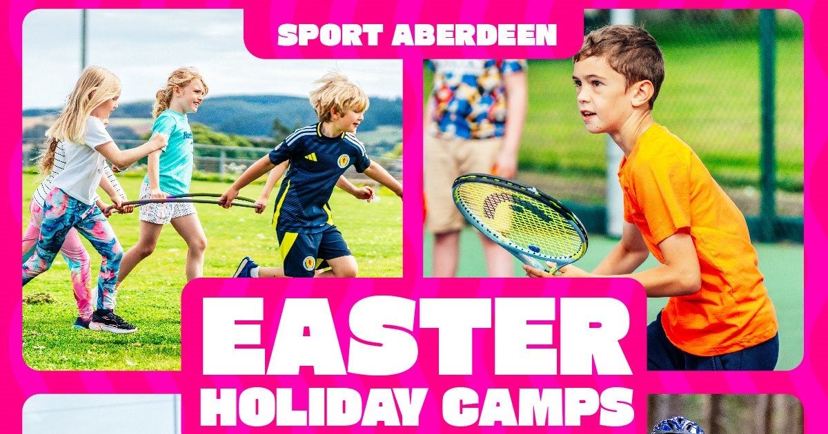 OpenGraph Image for Book your children’s Easter Holiday Camps with Sport Aberdeen