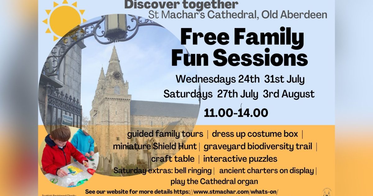 OpenGraph Image for Dramatic family sessions for the whole family at St Machar’s Cathedral