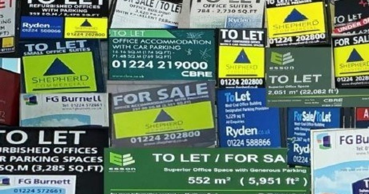 OpenGraph Image for Empty office space in Aberdeen’s West End likely to remain high