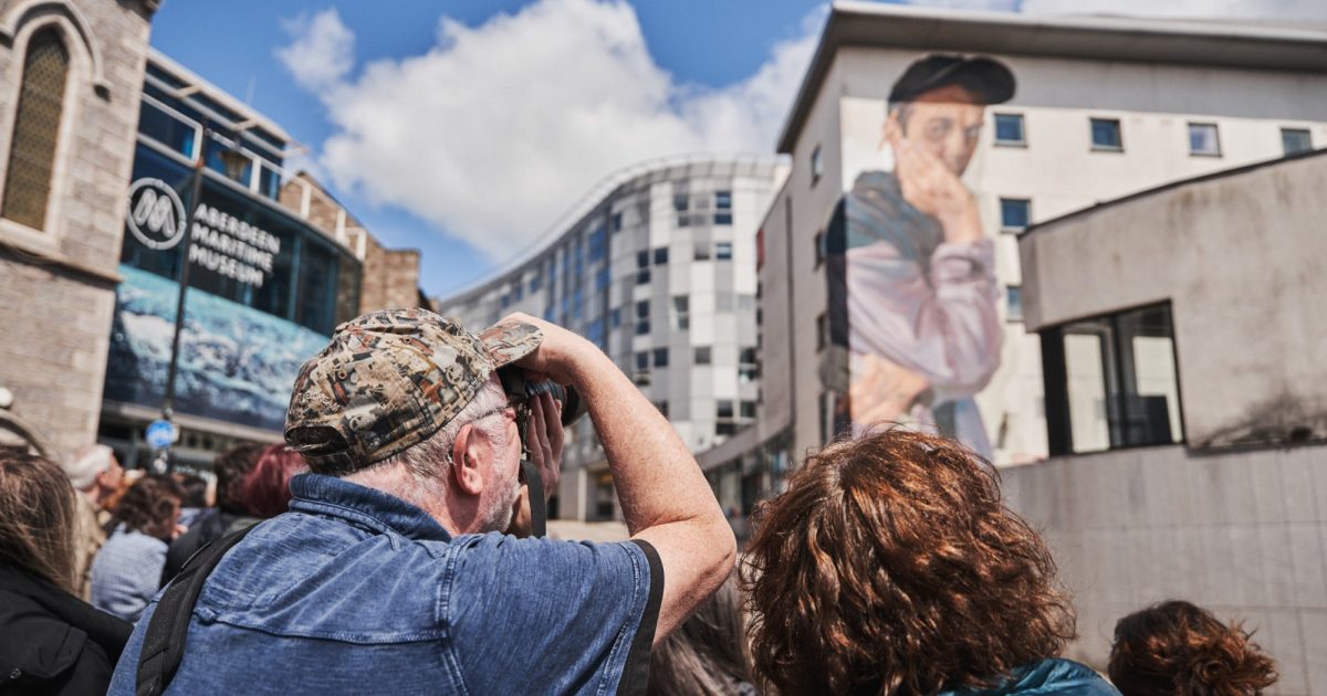 OpenGraph Image for Popular Nuart Aberdeen tours return – and everyone is welcome to discover the stunning works that transform the Granite City